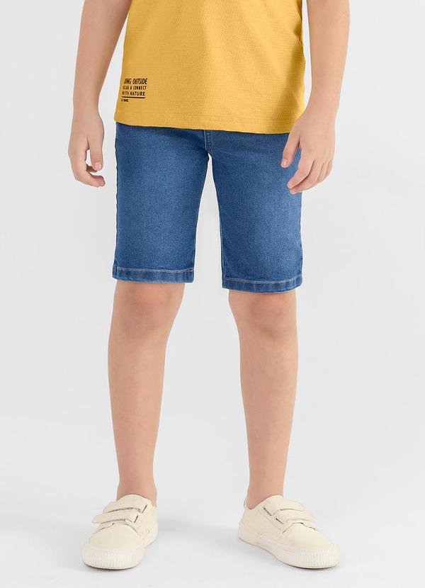 Colorittá - Bermuda Menino Infantil Azul