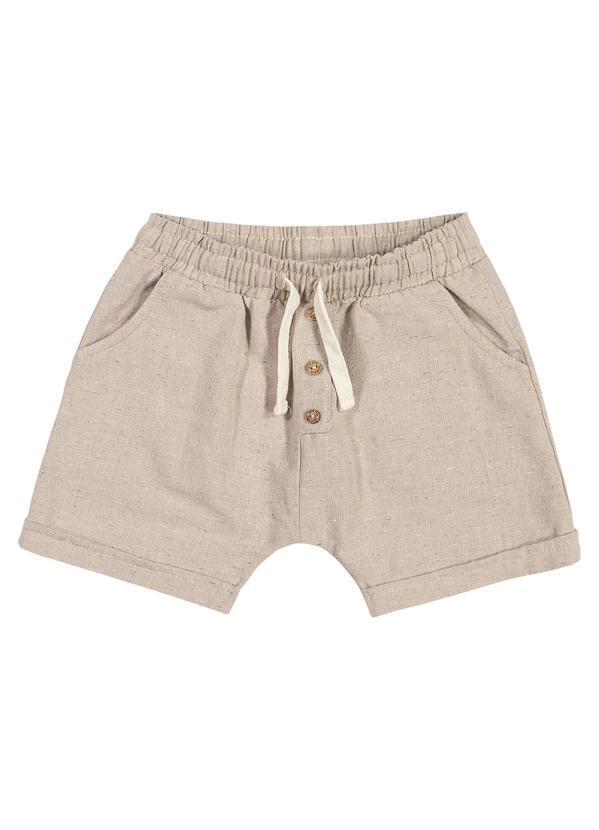 Trick Nick - Bermuda Menino Eco Iris Bege