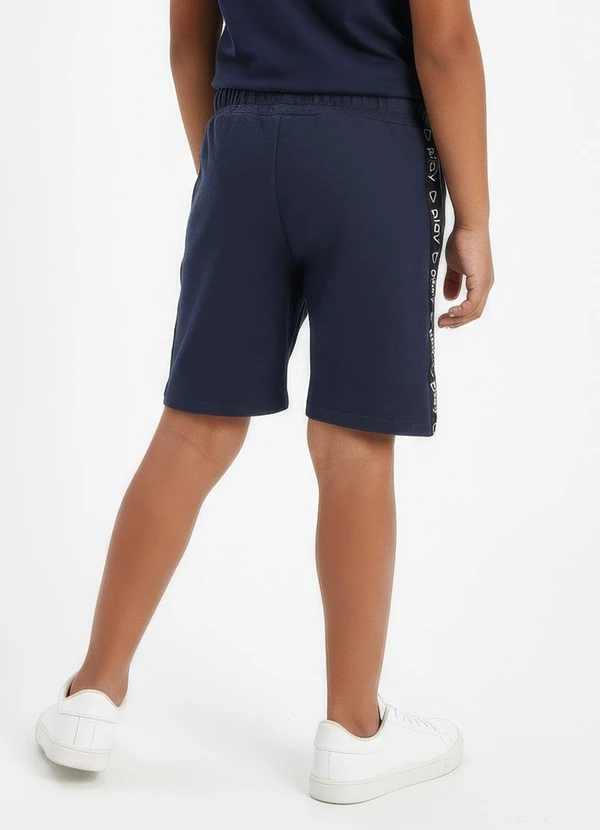 Multimarcas - Bermuda Menino em Malha Azul 2