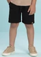 Ioluig - Bermuda Menino em Sarja com Elastano Amarelo - variação: Preto