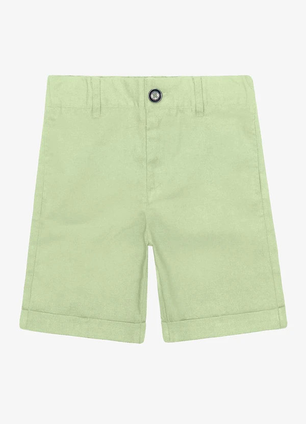 Trick Nick - Bermuda Menino Linho Verde