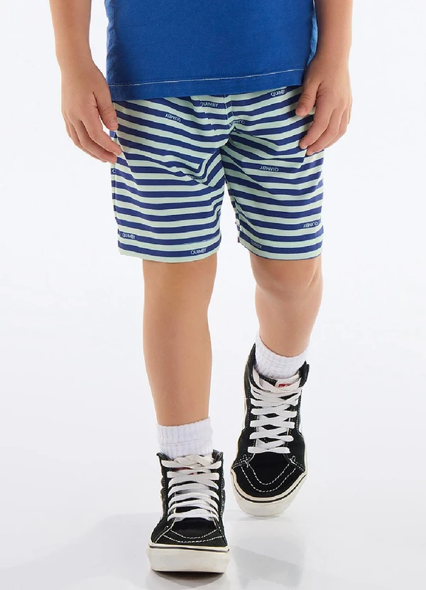 Quimby - Bermuda Menino Microfibra Branco