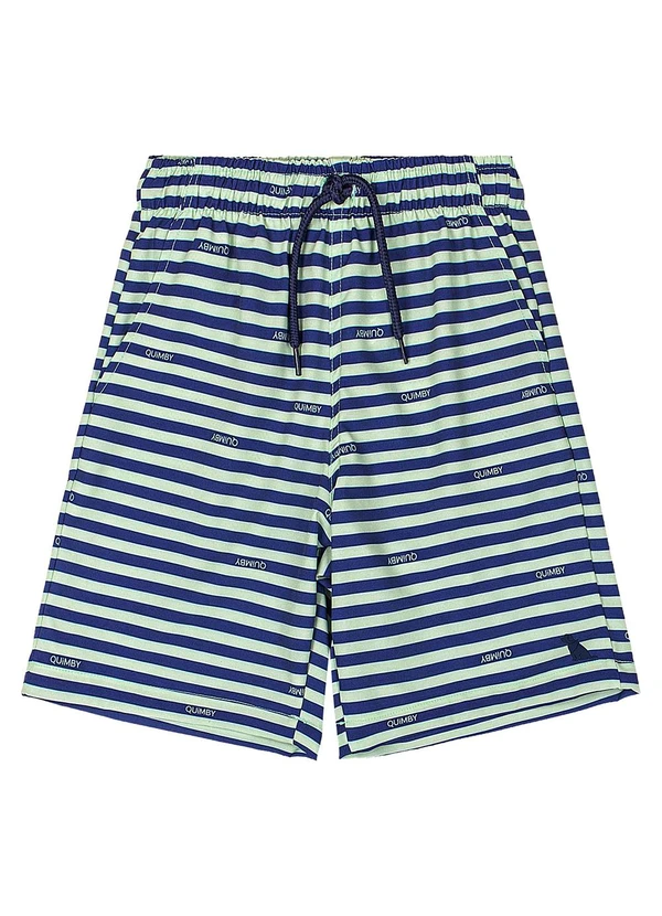 Quimby - Bermuda Menino Microfibra Branco 3