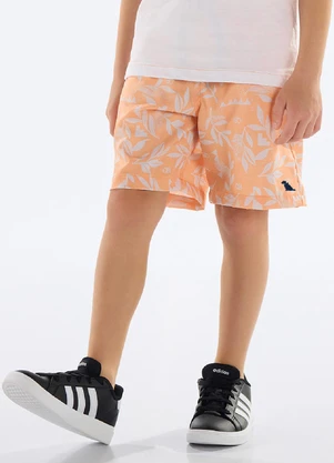 Quimby - Bermuda Menino Microfibra Laranja - QUIMBY