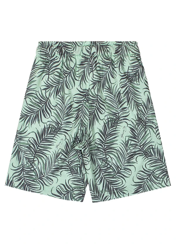 Quimby - Bermuda Menino Microfibra Verde 4