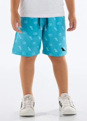 Quimby - Bermuda Menino Microfibra Verde - QUIMBY