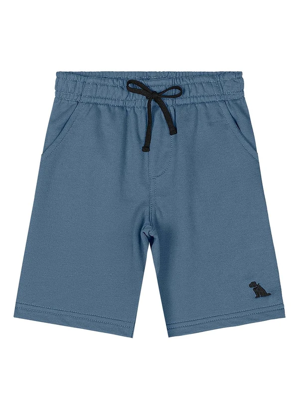 Quimby - Bermuda Menino Moletom Azul 3