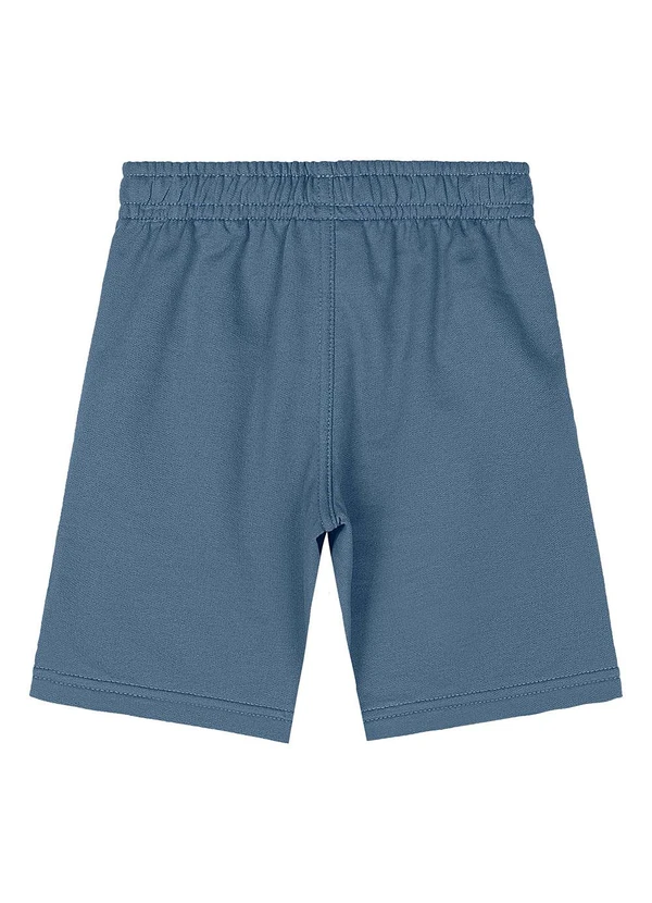 Quimby - Bermuda Menino Moletom Azul 4