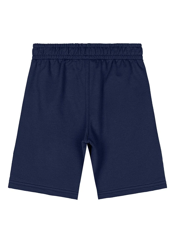 Quimby - Bermuda Menino Moletom Azul 2