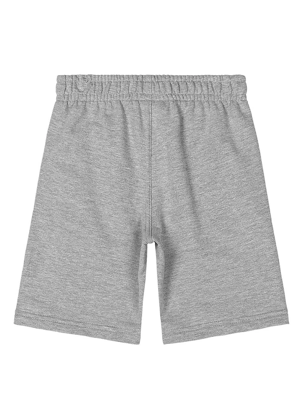 Quimby - Bermuda Menino Moletom Cinza 2