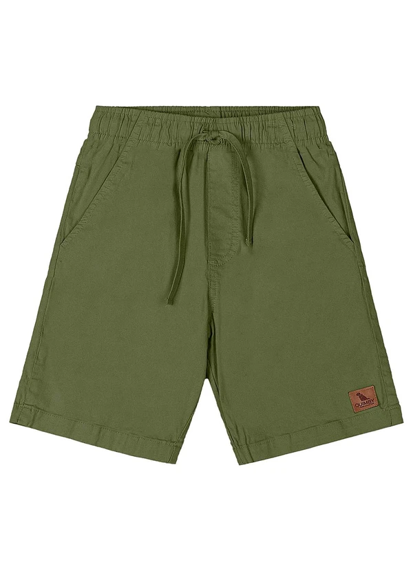 Quimby - Bermuda Menino Sarja Verde 3