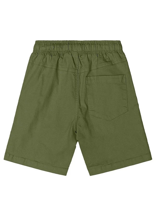 Quimby - Bermuda Menino Sarja Verde 4