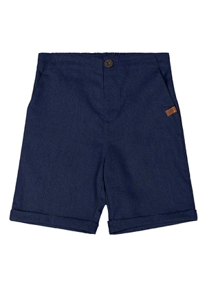 Quimby - Bermuda Menino Viscolinho Azul - QUIMBY