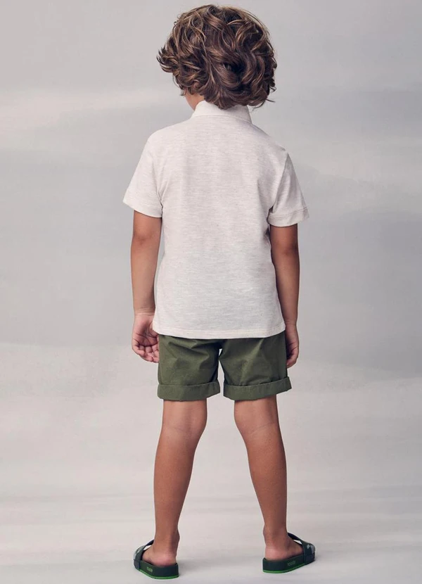 Youccie - Bermuda Militar de Sarja Verde 4