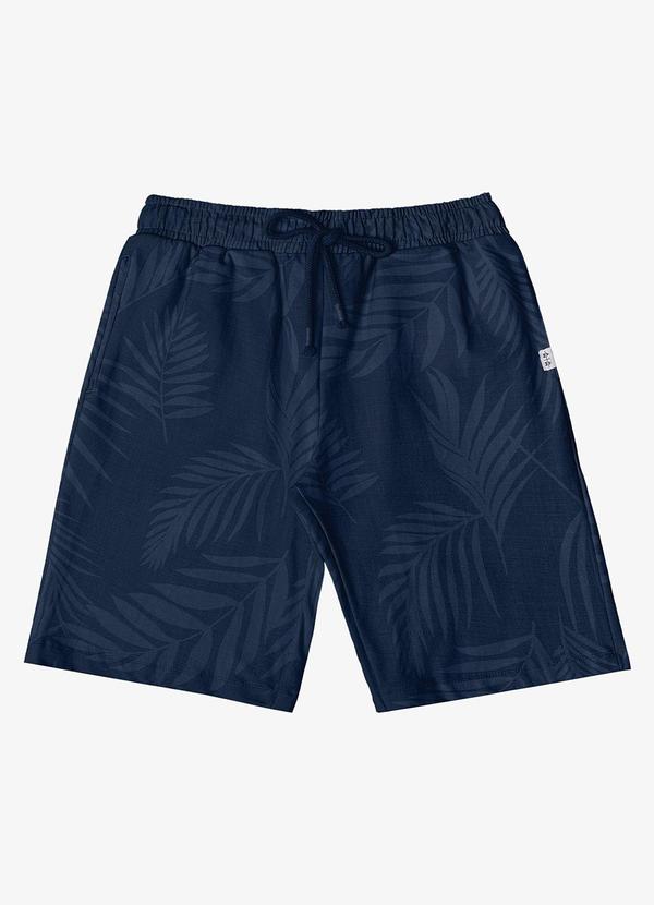 Minty - Bermuda Molecotton Masculina Azul