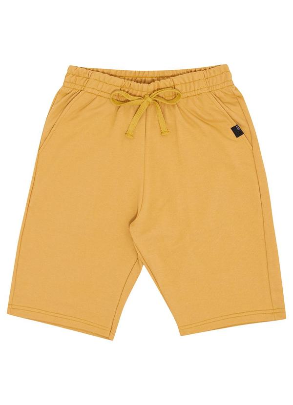 Pulla Bulla - Bermuda Moletom Amarelo