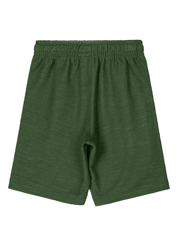 Quimby - Bermuda Moletom Flamê Menino Verde 2