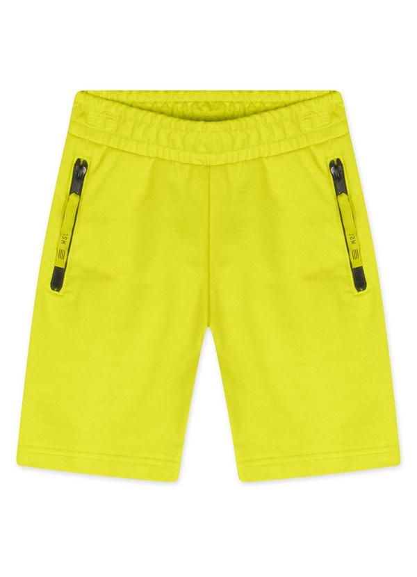 Marisol - Bermuda Moletom Infantil Masculina Verde