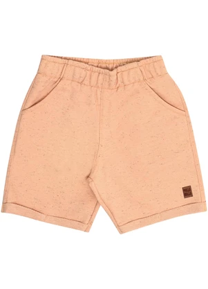 Pulla Bulla - Bermuda Moletom Linho Laranja - PULLA BULLA