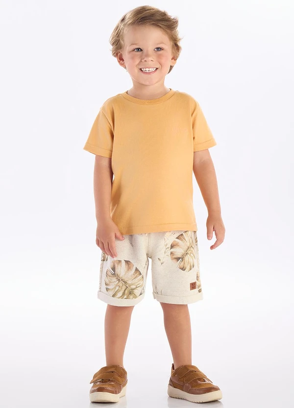 Pulla Bulla - Bermuda Moletom Linho Verde 2