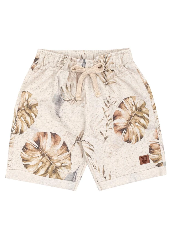 Pulla Bulla - Bermuda Moletom Linho Verde 3