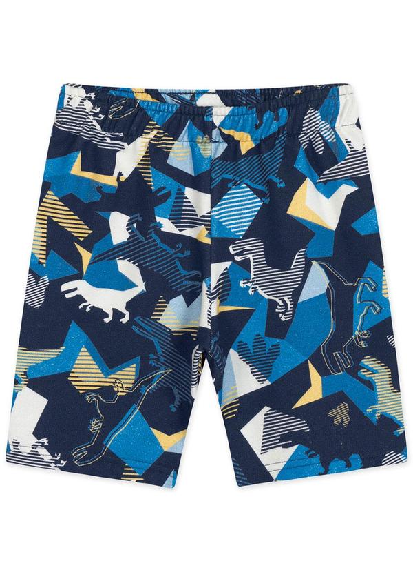 Marisol Play Bermuda Moletom Menino Infantil Azul