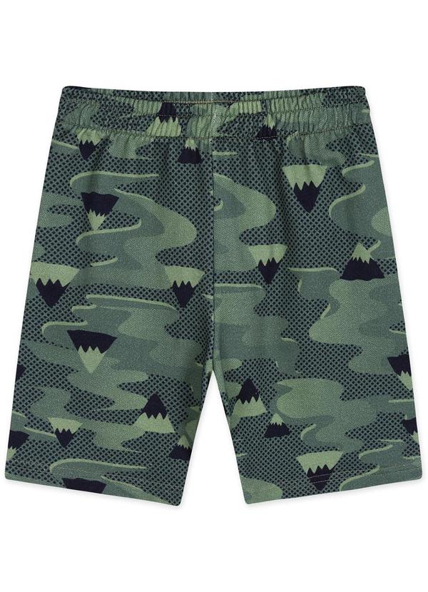 Marisol Play - Bermuda Moletom Masculina Infantil Verde