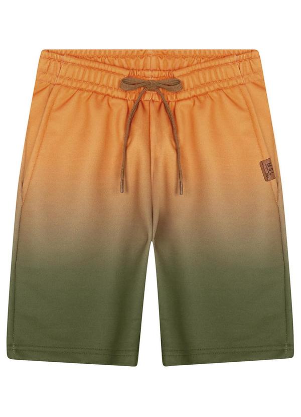 Marisol - Bermuda Moletom Menino Laranja 3