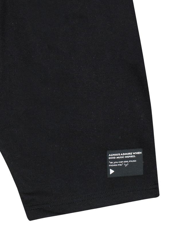 Pulla Bulla - Bermuda Moletom Preto 2