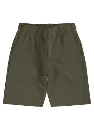 Rovi Kids - Bermuda Moletom Sarjado Infantil Verde - ROVI KIDS