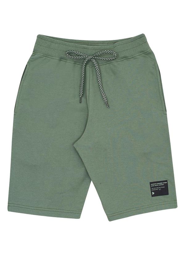 Pulla Bulla - Bermuda Moletom Verde 3