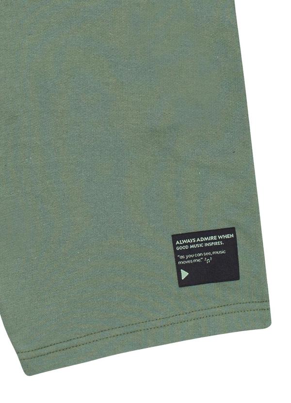 Pulla Bulla - Bermuda Moletom Verde 4