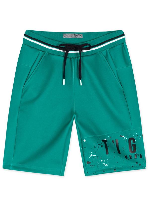 Tigor T Tigre - Bermuda Neoflex Infantil Menino Verde 1