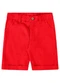 Up Baby - Bermuda para Menino em Linho Vermelho - variação: Vermelho