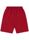 Bee Loop - Bermuda para Menino em Moletom Vermelho - variação: Vermelho