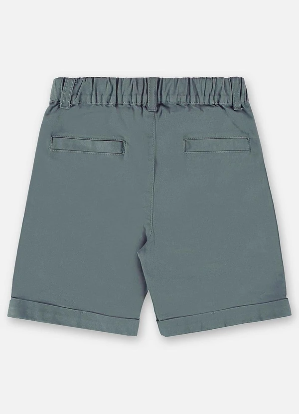 Up Baby - Bermuda para Menino em Sarja Moletom Azul 2