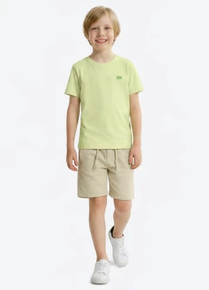Pulla Bulla - Bermuda Piqueton Fit Marrom - PULLA BULLA
