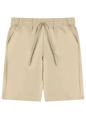 Pulla Bulla - Bermuda Piqueton Fit Marrom - PULLA BULLA