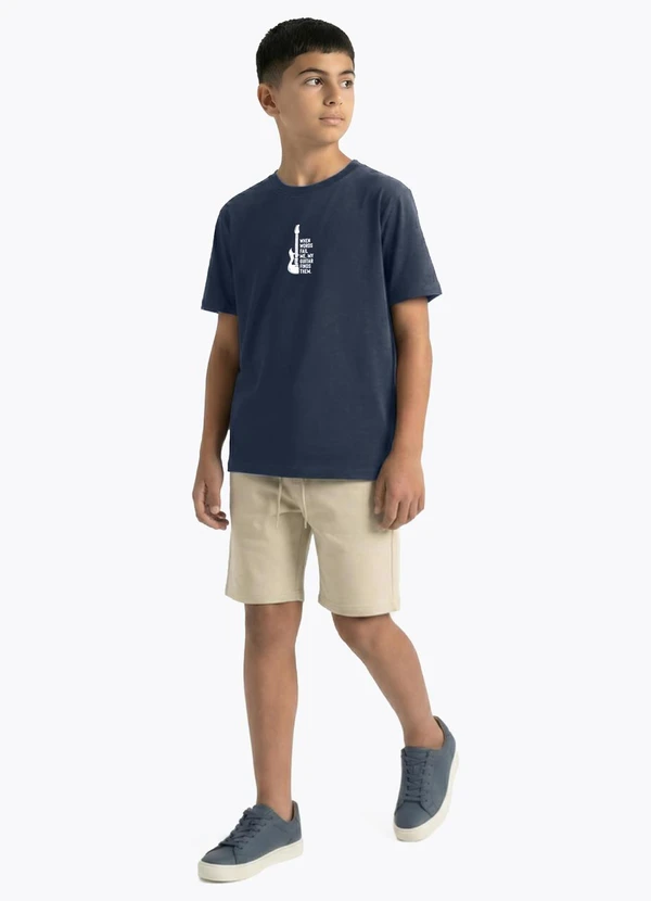 Pulla Bulla - Bermuda Piqueton Fit Marrom
