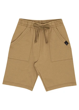 Pulla Bulla - Bermuda Piqueton Marrom - PULLA BULLA