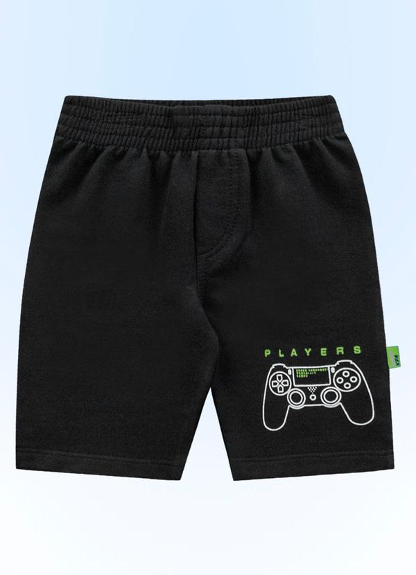 Fakini Kids - Bermuda Preto