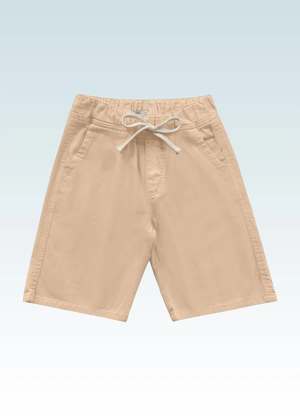 Fakini Kids - Bermuda Sarja Bege