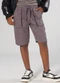 Sun Place - Bermuda Sarja Infantil Menino Jogger Azul - variação: Cinza