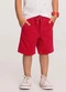 Alakazoo - Bermuda Jogging Sarja com Elastano Verde - variação: Vermelho