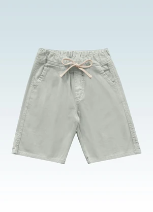 Fakini Kids - Bermuda Sarja Verde - FAKINI KIDS