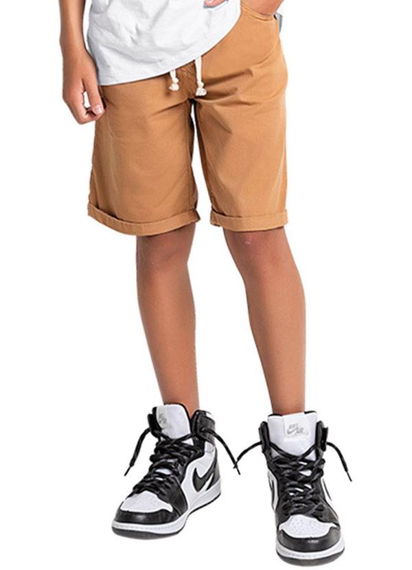 Lemon - Bermuda Teen Menino Caramelo