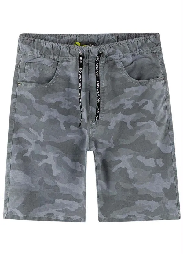 Lemon - Bermuda Teen MeninoCinza 5