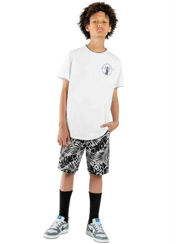 Lemon - Bermuda Teen MeninoMescla 3