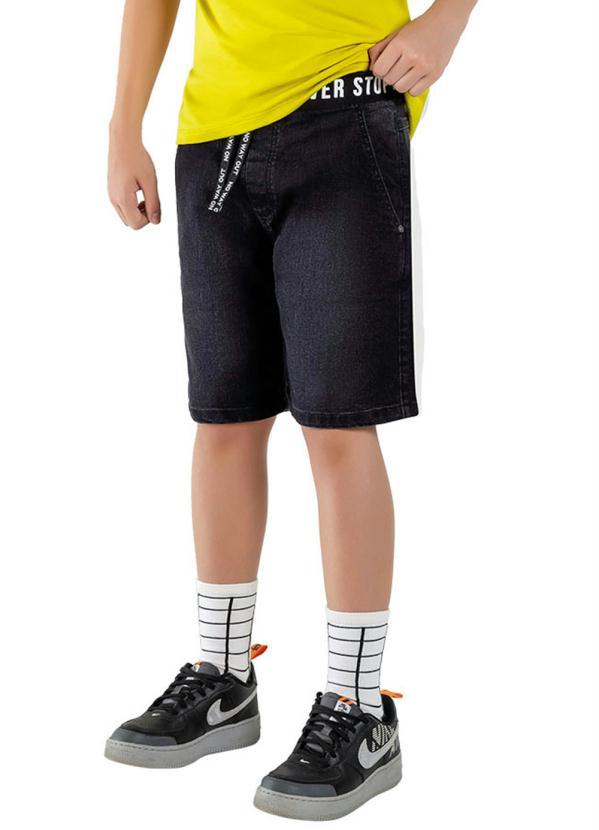 Lemon - Bermuda Teen MeninoPreto