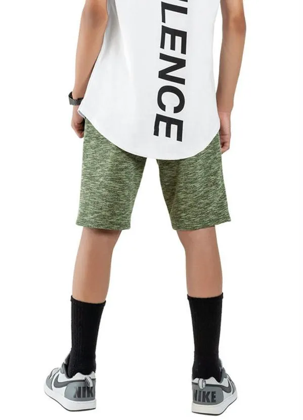 Lemon - Bermuda Teen MeninoVerde 2